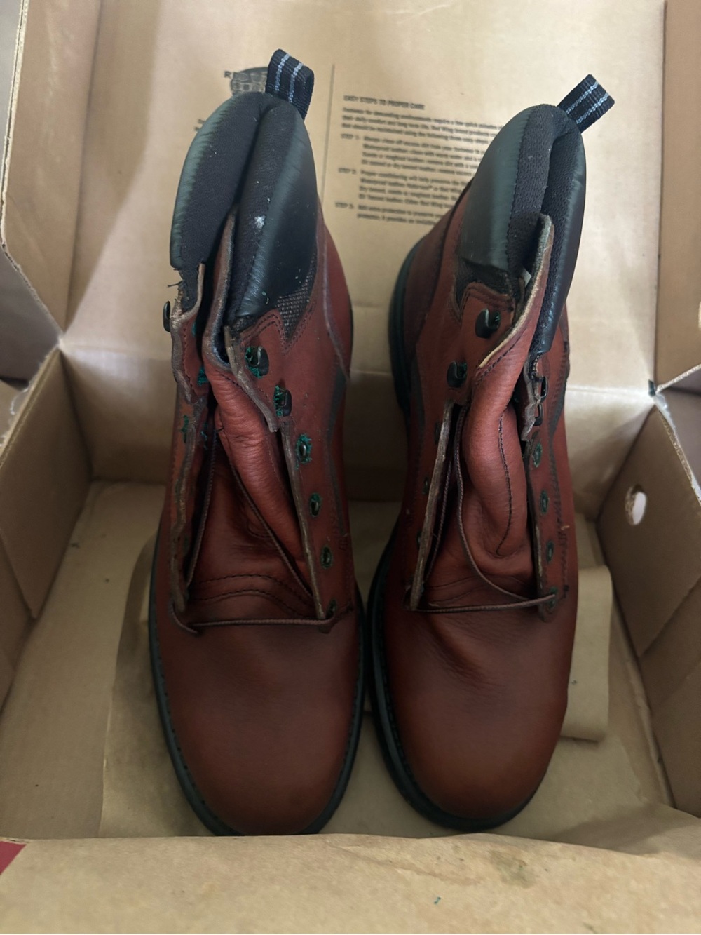 Red Wing 2226 DynaForce Men's Steel Toe EH Brown Leather Work Boots (13)
